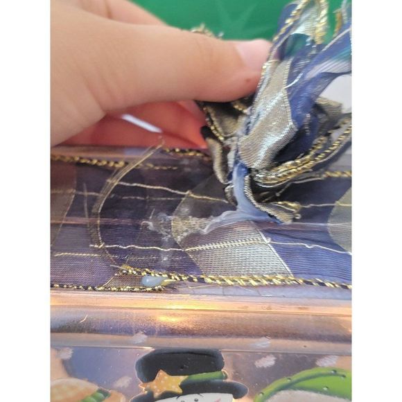 Seasons holidays light up snow family Xmas home decor figure - Picture 3 of 8